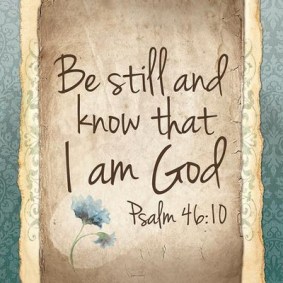 be still