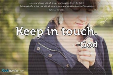 keep in touch